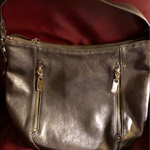 Cole Haan Silver Grey Bag